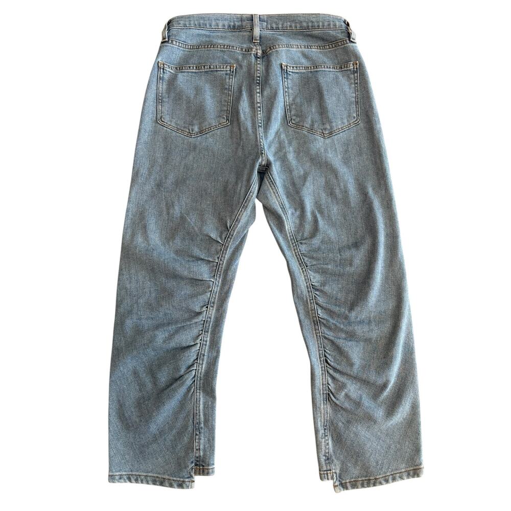FRAME DENIM LE RUCHE CROP RUCHED JEANS NWOT SIZE 27 - Picture 5 of 8